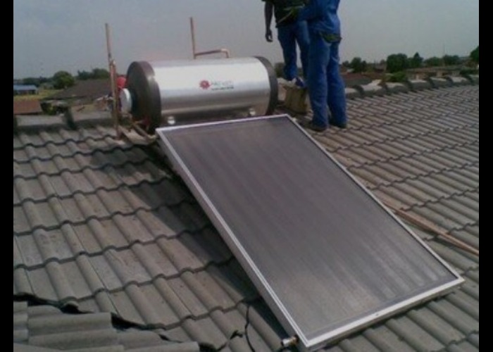 solar geyser installation