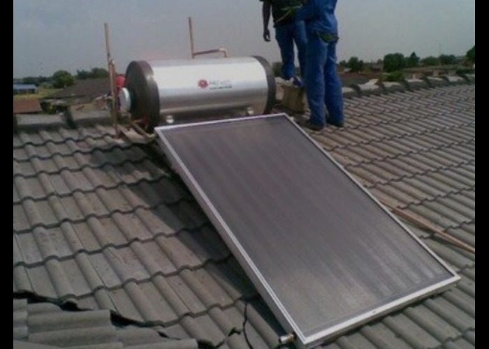 solar geyser installation